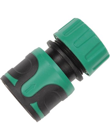 Bild Schlauchstück 1/2"" Kunststoff, grün/sch warz comfort comfort - floraworld-0
