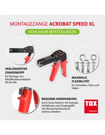 Bild TOX Montagezange Acrobat Speed Plus BL-0