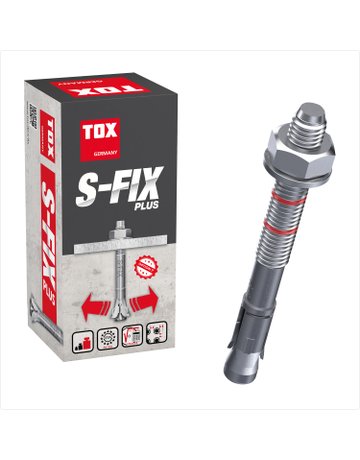 Bild Bolzenanker S-FIX Plus M12x220/128+143 z n Opt.7 - TOX-3
