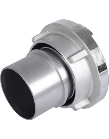Storz Saugkupplung mit Bund Al, 75-B, 75mm, DN80 - Neutral