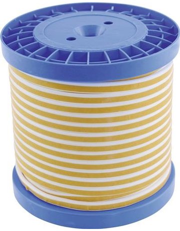 Bild Flachdichtungsband PTFE, DIN 4360, 3,0mm B10mm, Spule 25m - Neutral-0