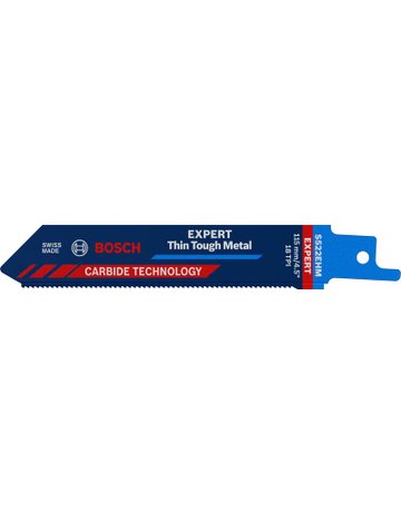 Säbelsägeblatt EXPERT S 522 EHM Bosch VE à 1 Stück Thin Tough Metal