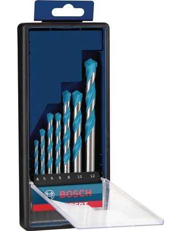 Bild Schlagbohrersatz CYL-9 7tlg 4/5/6/6/8/10 /12 mm EXPERT Bosch-0