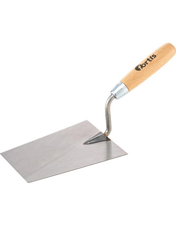 Maurerkelle 180mm mit geradem Hals FORTI S - fortis