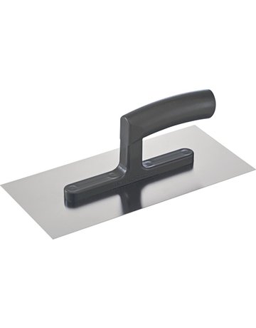 Glättekelle rostfrei 280x130mm Kunststof fgriff FORTIS