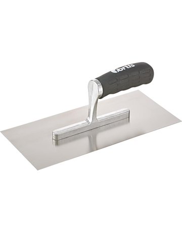 Glättekelle rostfrei 280x130mm Softgriff FORTIS