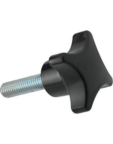 Kreuzgriff DIN6335A Duroplast, Form L, 3 2mm, M 6x30, Inhalt: 5 Stück FORTIS