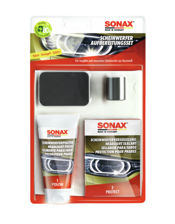 Bild Scheinwerfer AufbereitungsSet 85 ml - SONAX-0