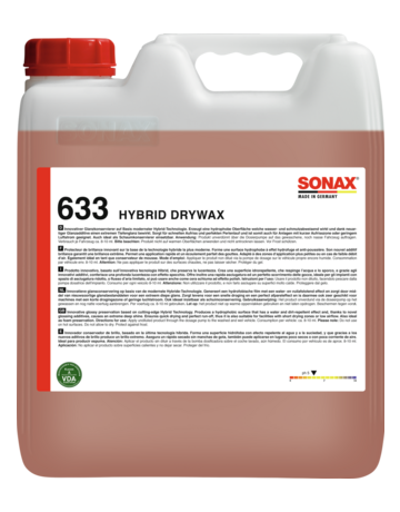 Hybrid DryWax 10 Liter - SONAX