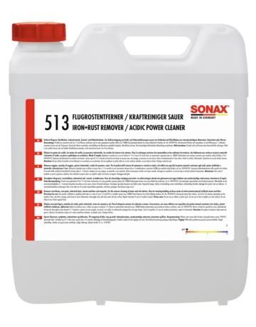 FlugrostEntferner / KraftReiniger sauer 10 Liter - SONAX