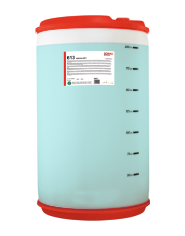 Wash+Dry -EVOLUTION- 200 Liter - SONAX