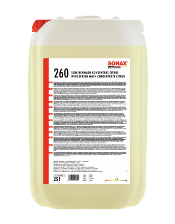 ScheibenWash Konzentrat Citrus 25 Liter - SONAX