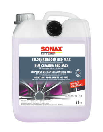 Bild FelgenReiniger Red Max 5 Liter - SONAX-0