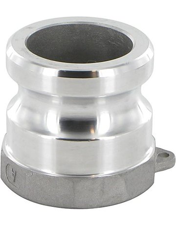 Kamlok Vaterteil Typ A DN32, IG 1.1/4"", Alu - Neutral