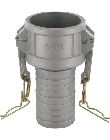 Kamlok Mutterteil Typ C DN80, Tülle 76mm, Alu - Neutral