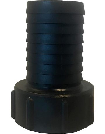 IBC Container-Adapter mit gerilltem Stutzen, PP, IBC IG 2"" (S60x6) Stutzen 1/2"" - Neutral