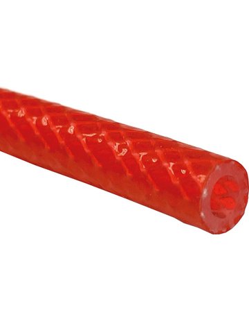 Silikonschlauch rot mit Einlage, 25x5mm, 25m - Neutral