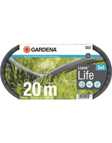 Textilschlauch Liano Life 1/2"" 10m - Gardena