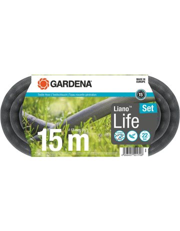 Textilschlauch Set iano ife 1/2"" 15m - Gardena