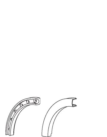 Bild OL-Eckführung, für flexible Gestänge, für flexible Gestänge, Aluminium br. lackiert - GEZE-1