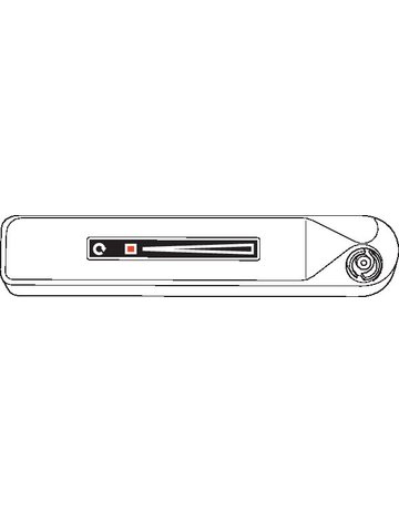 Bild DK-Aufliegendes Fenstergetriebe, für abnehmbare Kurbel, F 1200, DL, silberfarbig - GEZE-1