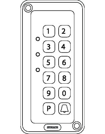 Bild TOPLOCK CTI B, ZAHLENCODESCHLOSS - GEZE-1