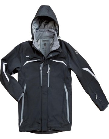 Soft-Shell Winterjacke, Gr. 3XL,Allrounde r,bla/gr Excess - EXCESS PROFESSIONAL WORKWEAR
