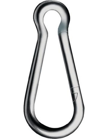 Feuerwehr-Karabinerhaken galZn 120x11mm WK - Neutral