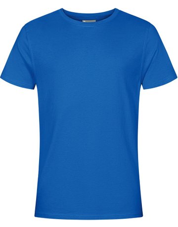 T-Shirt, cobalt blau, Gr. L - Promodoro