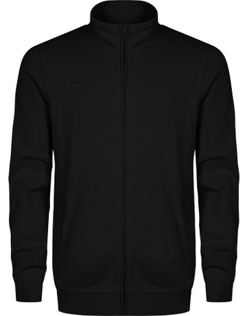 Sweatshirtjacke, schwarz, Gr. 3XL - Promodoro