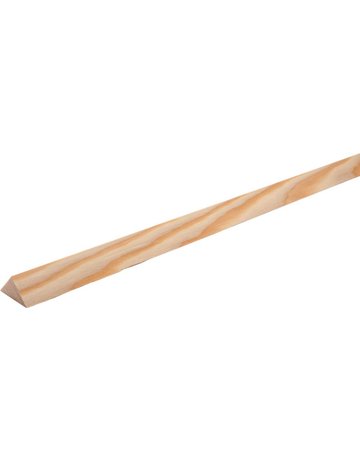 Dreikantleisten Holz 22/22 mm, Bund a 10 0 m - Neutral