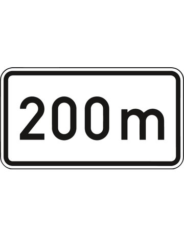 ZZ.1004, 330x600mm Text: 200m RAL-Güteze ichen Folie RA1 - Neutral
