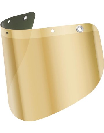 Schutzscheibe grün,PC, 500x250x1mm,goldb edampft - Neutral