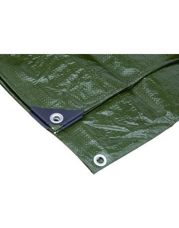 Gewebe-Abdeckplane 1,5 x 6 m 140g/m² grü n - Neutral