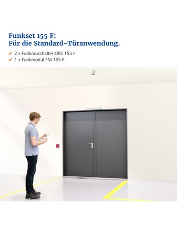 Bild ORS Funkset mit 2 ORS 155 F und einem F ORS Funkset 155 si - Hekatron-2