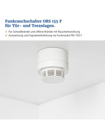 Bild ORS Funkset mit 2 ORS 155 F und einem F ORS Funkset 155 si - Hekatron-4