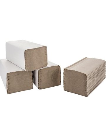 Bild Falthandtücher natur Recyclingpapier - Neutral-0