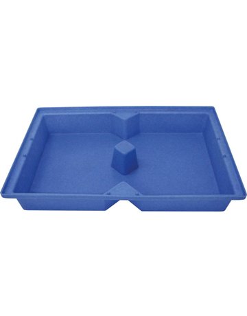 PE-Auffangwanne ohne Rost für Kleingebin de 119,5x79,5x18,5cm - n.a.