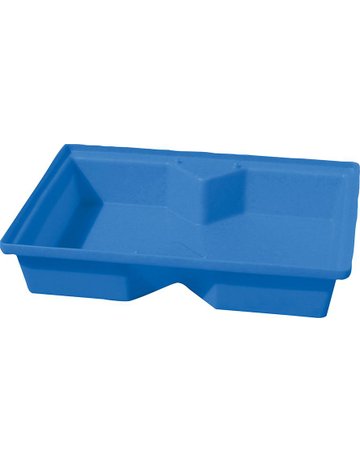 PE-Auffangwanne ohne Rost für Kleingebin de 80x60,5x17cm, 43 Liter - n.a.