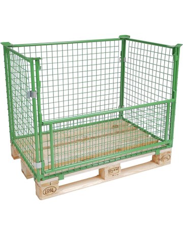 Gitteraufsatzrahmen 100cm RAL 6017 5x5 - Neutral