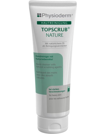 Topscrub nature 250 ml Tube Handreiniger Naturreibem. Physioderm