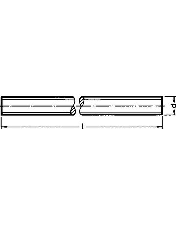 Bild Gewindestange DIN 976 M16x2000 verzinkt-1