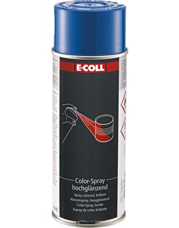 Color-Spray, hochglänzend 400ml verkehrs blau E-COLL