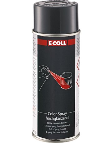 Color-Spray, hochglänzend 400ml anthrazi t-grau E-COLL