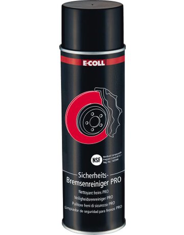 Sicherheit -Bremsenreiniger PRO 500ml Spray dose E-COLL WE