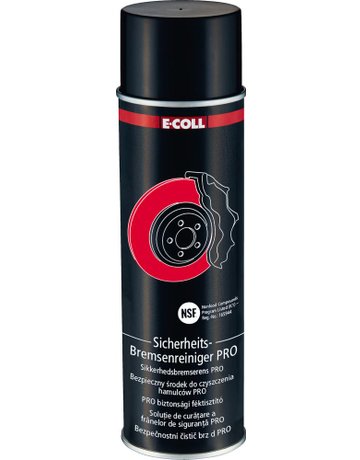 Sicherheit -Bremsenreiniger PRO 500ml Spray dose E-COLL EE