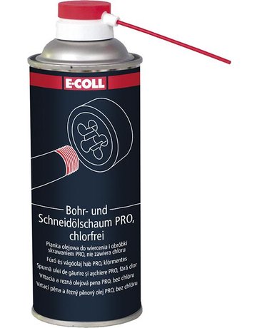 Hochleistungs-Bohr-und Schneidölschaum c hlorfrei PRO 400ml E-COLL EE
