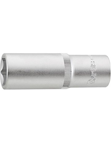 Steckschlüsseleinsatz 6-kant 1/2"" 19mm lang FORTIS
