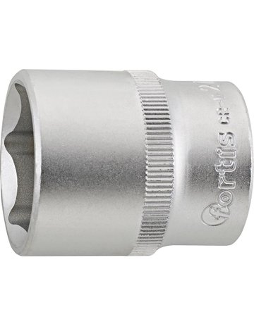 Steckschlüsseleinsatz 6-kant 1/2"" 27mm FORTIS