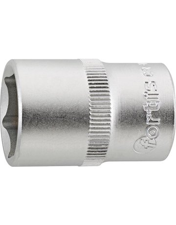 Steckschlüsseleinsatz 6-kant 1/2"" 19mm FORTIS